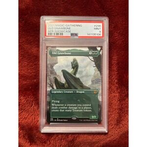 Old Gnawbone 296 Showcase 2021 Magic The Gathering AFR PSA 9 Mint MTG Card